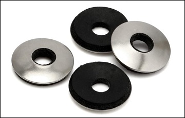 Golilla acero epdm #10 14MM galv 1