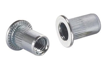 Tuerca remachable #6-1.0x16.0mm zinc 100U