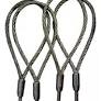 Estrobo cable acero ojo-ojo 1/4" X 1.5M