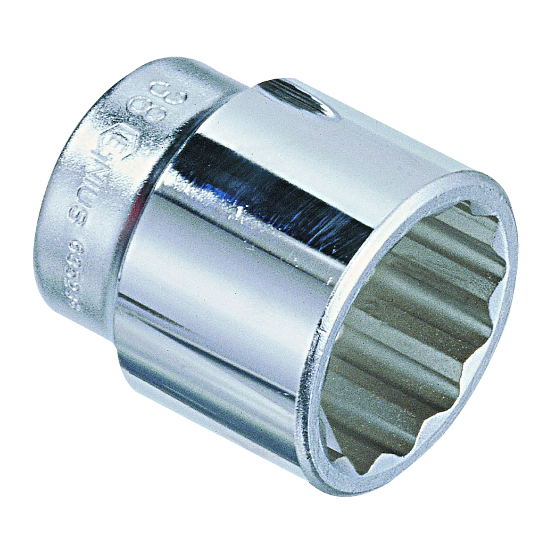 Dado poligonal (pulg) 3/4" 1.1/4" crv