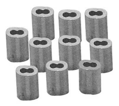Abrazadera tubular alum 1/16 [1.6]