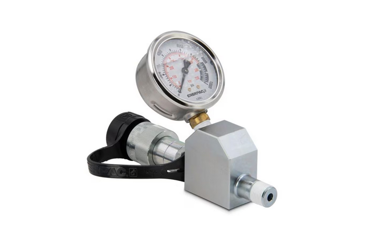 Adaptador manometro hidráulico NPT 3/8"m 1/2"h 10.000PSI ga-2