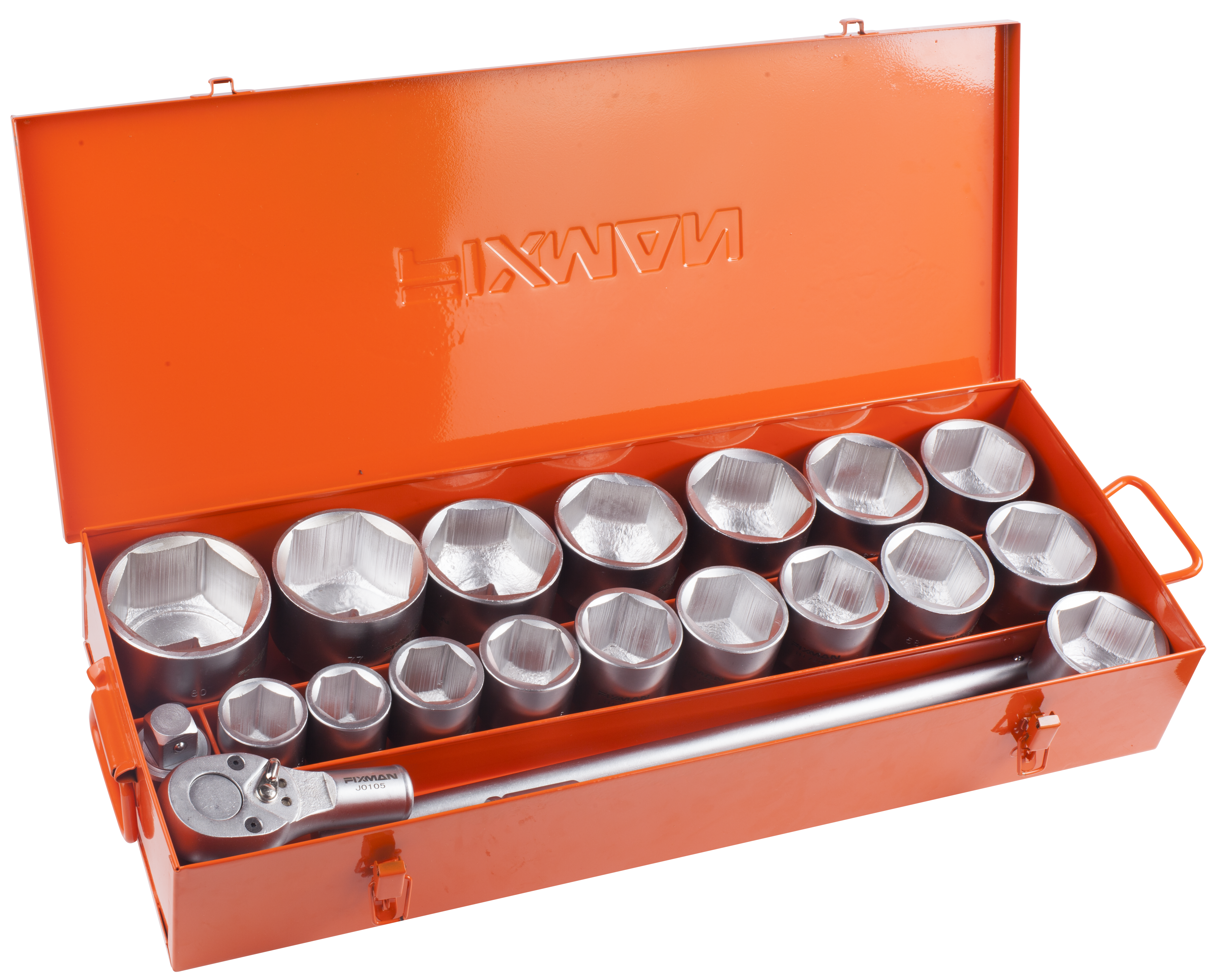 Juego dados hx (mm) 3/4" 21-50MM 19PZ