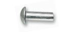 Remache aluminio redonda 2.5MM 8MM 100