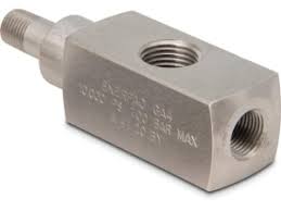 Adaptador hidráulico p/ manometro macho NPT 1/4PULG