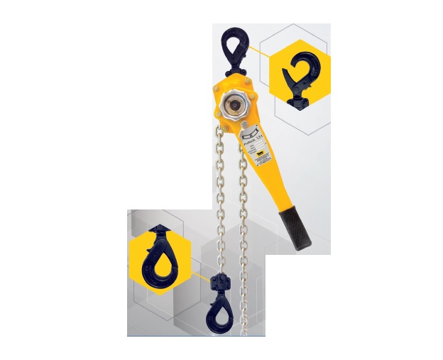 Tecle palanca cadena c-limitador/ gancho-lock (ypl) YALE