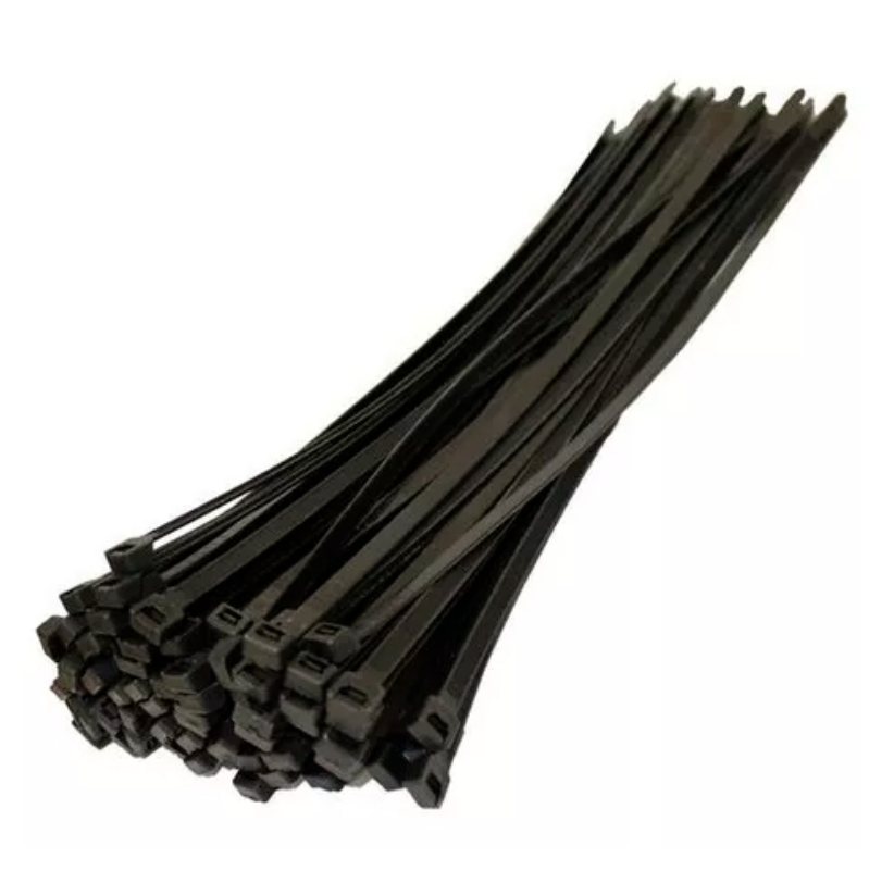 Amarra cables negro 2.5 X 150MM 100U