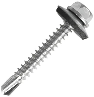 Autoperforante hex gol-epdm #12-14 2" broca zinc