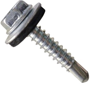 Autoperforante hex viga gol-epdm #12-24 1.1/4" broca ruspert