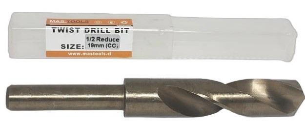 Broca cil red 1/2" hhs %5 cobalto 25MM