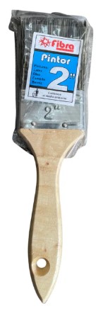 Brocha pintor 1/2" X 2" m/ madera
