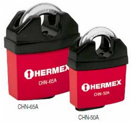 Candado alta seguridad 65MM. hermex-truper