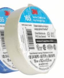 Cinta aisladora blanca 19MM X 18M (temflex 165)