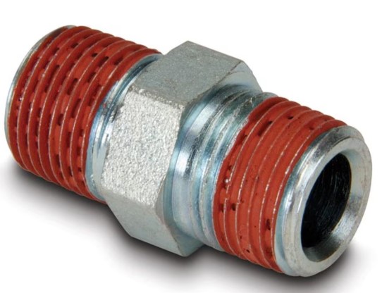 Conector hidráulico hexagonal 3/8" NPTF macho 10.000PSI