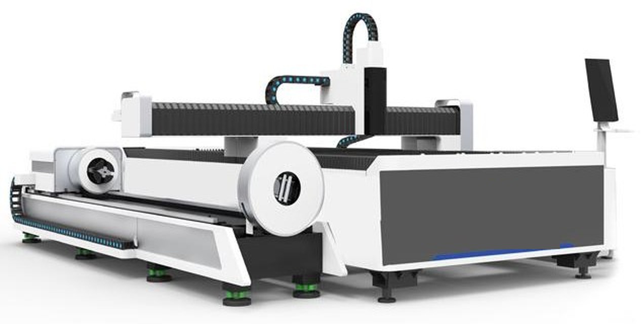 Cortadora laser fibra plancha 6000X1500MM + tubo 240MM 6KW 380V