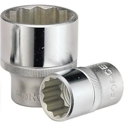 Dado poligonal (pl) 1/2" - 7/8" crv