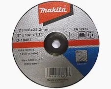 Disco desbaste metal 9 makita
