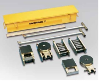 Caterroller conjunto cargas 60T (2)er-30+(2)es-30+(2)elp-30 c/caja+ barras