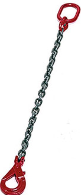 Eslinga cadena gº8 1RAMAL gancho t/mordaza 1TON 8MM X 1.50M