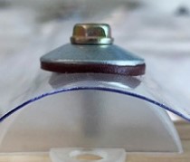 Golilla acero pvc #12 35MM galv 1