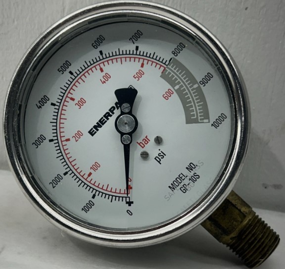 Manometro hidráulico (g/gf) 1/4"nptf 10.000PSI