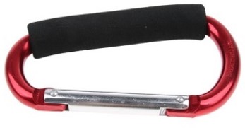 Mosqueton aluminio 5.0X50 rojo