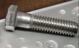 Perno hexagonal .inox 3/8-16x3"
