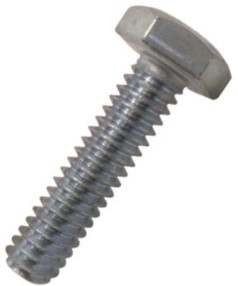 Perno hexagonal UNC G2 3/8"-16 3" zinc