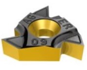 Placa triangular roscado exterior 0.5 - 3 mm