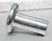 Remache hojalata plana 2.8MM 4.8MM zinc 5