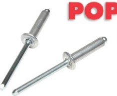 Remache pop abierto duralum/acero 3.2MM 11.1MM 100