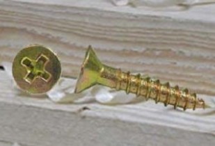 Tornillo madera c/plana phillips #10 2 1/2 brillante