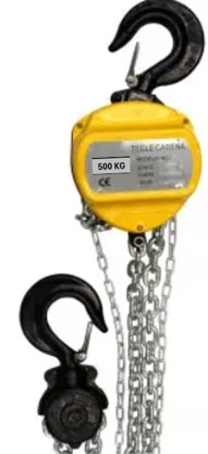 Tecle manual cadena 0.5T 3M 1CAIDAS gancho-ganchi