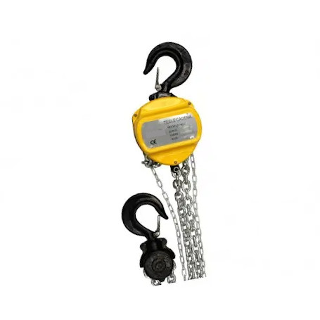 Tecle manual cadena 5.0T 5M 2caídas gancho-gancho