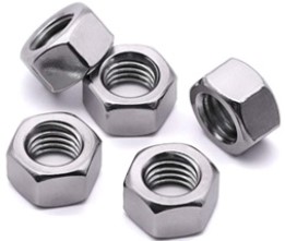 Tuerca hexagonal metrica inoxidable M5-0.8
