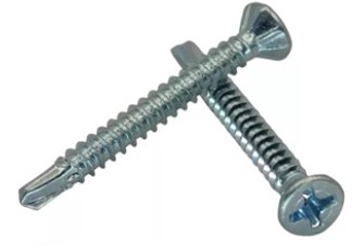 Tornillo fibrocemento #6 1" broca