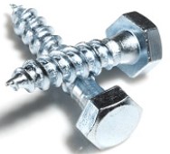 Tornillo madera tirafondo tirafondo 1/4"-10 3" zincado