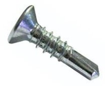 Tornillo refuerzo #7(3.9)x19mm punta-broca zinc 500U