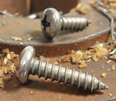Tornillo roscalata pan phillips #10 2.1/2" fina inox