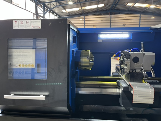 Torno CNC eje c 660MM 1500MM 15HP 12(20X20MM)