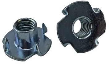 Tuerca anclaje p. muebles 1/4-20 8.7MM zincado