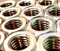 Tuerca hex. UNC ac. inox. 3/8 1/2U